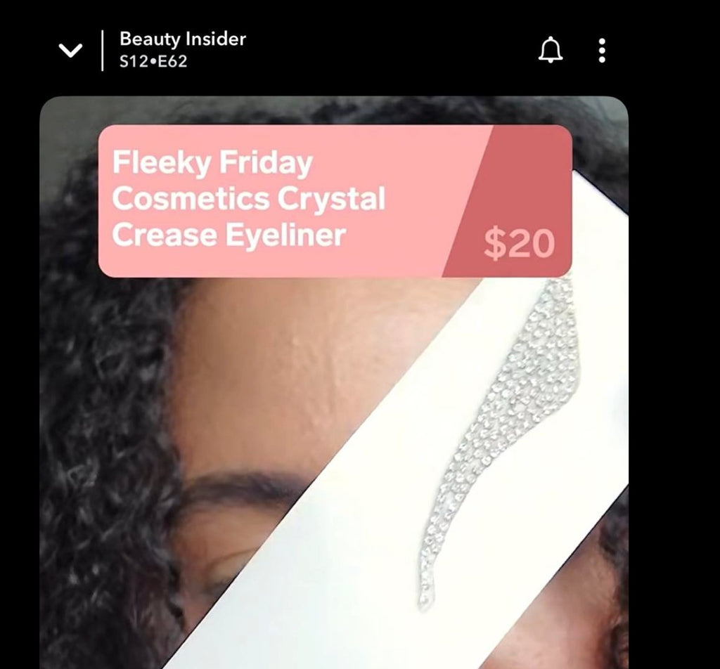 Crystal Crease is in Beauty Insider's "Most Hyped Products" (November 2022) - Fleeky Friday INC